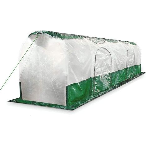 Bio Green Super Dome - Tunnel in Pellicola, Trasparente, Verde (1/5)