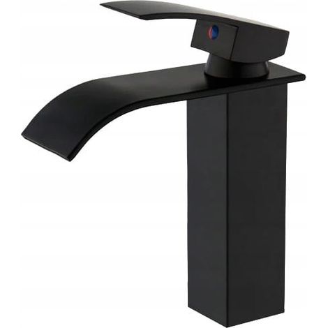 Robinet de salle de bain lavabo - noir (1/5)