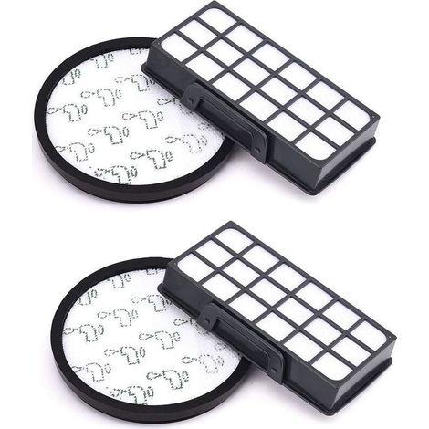 Filtres HEPA pour Rowenta X-Trem Power Cyclonic RO6984EA RO6941EA RO6963EA RO6921EA RO6971EA RO6993EA (Modèle RO69XX) Aspirateurs, Filtre de Rechange Accessoires ZR006001 (Lot de 2) (1/5)