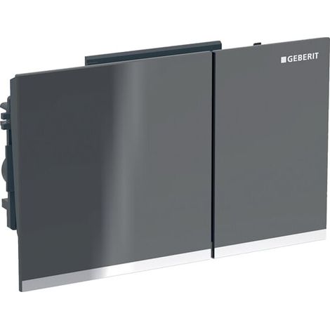 Geberit 243118JK1 Omega60 plaque de commande, pour chasse d'eau à 2 volumes (1/2)
