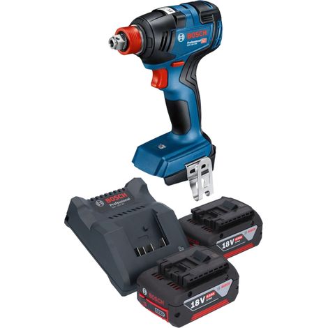 Bosch GDX 18V-200 Professional Akku Drehschlagschrauber 18 V 200 Nm Brushless + 2x Akku 4,0 Ah + Ladegerät (1/3)