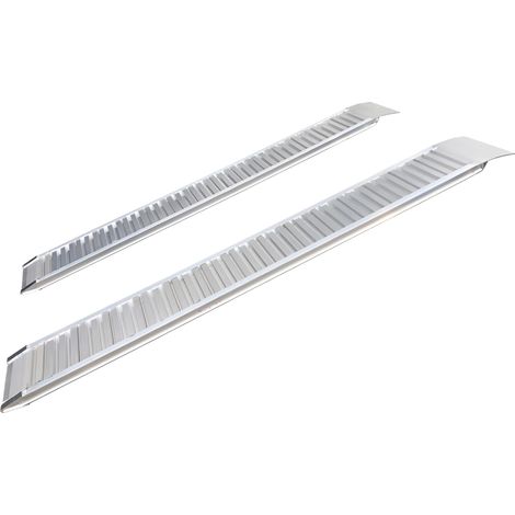 Jeu de rampes aluminium 2000 kg - 2000 x 320 mm - largeur utile 260 mm MW Tools SOR3006 (1/5)