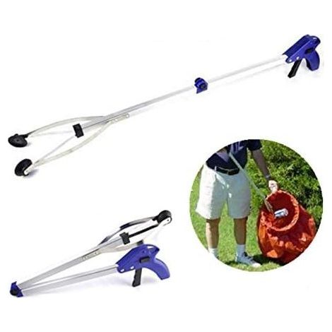 Reacher Grabber 32" Outils de préhension rallonge Bras Pince Préhension Pliage Télescopique, Outil d'aide à la portée l'arthrite pour Personnes âgées - (1/5)