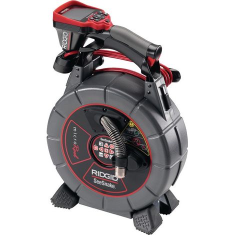 Ridgid – Caméra d'inspection 20m – Tête de caméra D22mm – Émetteur 512Hz – Pour canalisations avec courbes serrées