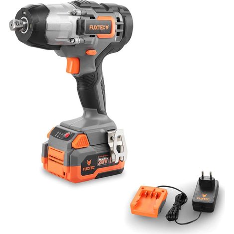 Boulonneuse visseuse à choc sans fil avec batterie Li-Ion et chargeur, couple 300 Nm, 2300 bpm (1/5)