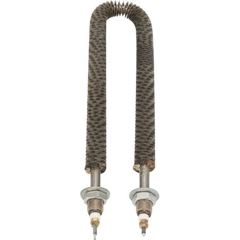 Tube chauffant électrique à ailettes en acier inoxydable 1000W pour radiateur à eau (1/5)