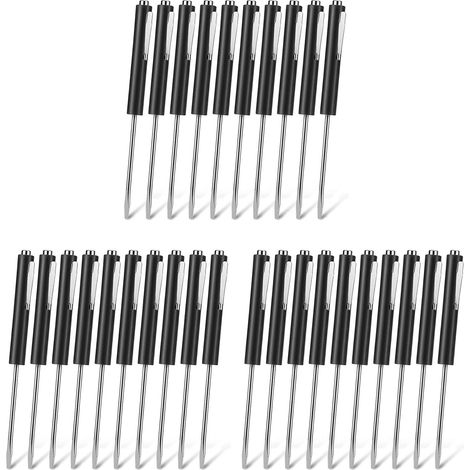 30 PièCes Tournevis de Poche Mini Hauts et Clips de Poche Tournevis de Poche Tournevis de Poche à Fente MagnéTique (1/5)