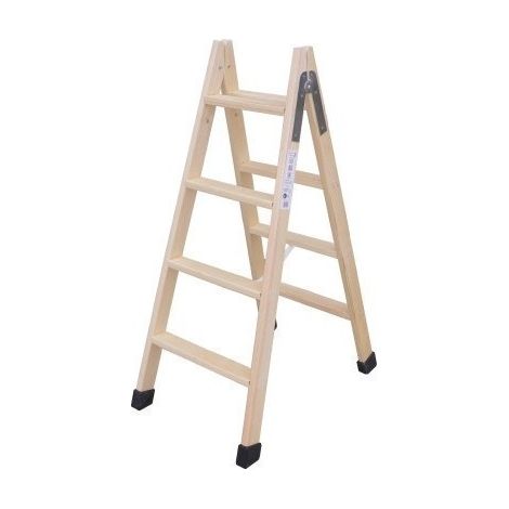 Escalera Ind Tijera 0,75Mt 3 Peldaños Dob Mad Climent