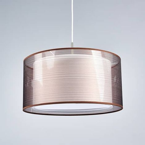 [GEBRAUCHT] B-Ware Lindby Hängeleuchte Nica Deckenlampe Pendelleuchte Deckenlampe E27 40 Cm Braun