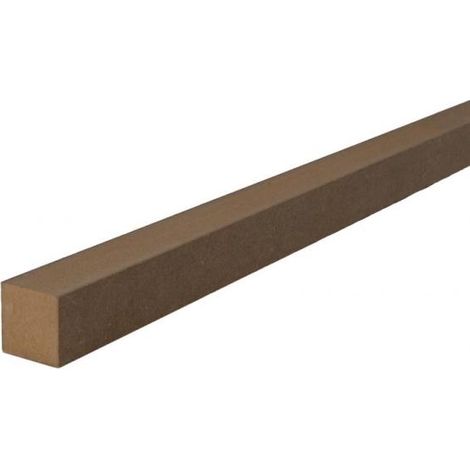 CENTRALE BRICO Tasseau médium (MDF) raboté, 22 x 22 mm ,L.2.44 m (1/2)