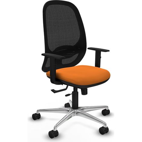 Silla de oficina piqueras y crespo Cilanco negro simil piel (1/2)