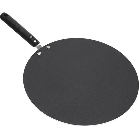 Tawa pour Roti Induction Indien, Casseroles, Poêle à Crêpes Antiadhésive pour Cuisinière à Gaz, Crêpes à Gâteau au Pain Chapattis (1/5)