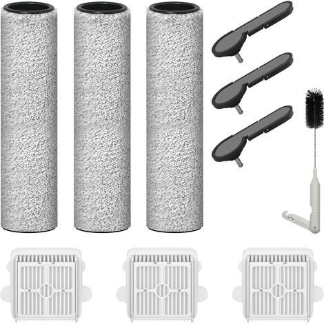 Serpillère à Rouleau et FiltresAccessoires pour Roborock F25 GT,F25,F25 ACE,F25 RT,F25 LT,F25 ALT,F25 XT,F25 ACE Combo,F25 Combo Nass Aspirateur F25 LT serpillère à rouleau 3 pièces et Filtre 3 pièces (1/5)