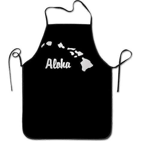 Tablier femme Aloha hawaïen tablier de cuisine ajustable pour hommes et femmes idéal pour la cuisine la pâtisserie et le jardinage.