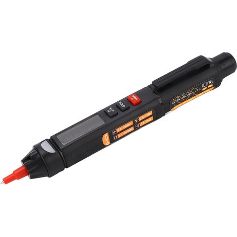 Multimètre Stylo Numérique Détecteur de Tension AC/DC Sans Contact avec Mesure de Température et Capacité (1/5)