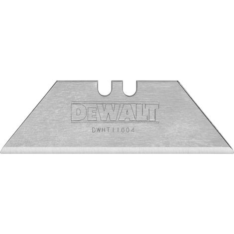 Hojas de cuchillo DeWalt DWHT11004-2, 10 unidades, ajuste universal, borde de corte endurecido por inducción, mayor durabilidad y rendimiento. (1/2)