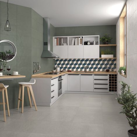 Faïence - LIV´IN - LUNA GREY - MAT - 41,6x26,7x0,77cm