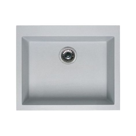 Lavello Elleci Incasso 1 vasca 61x50 Quadra 110 Metaltek Ghisa LMQ11070