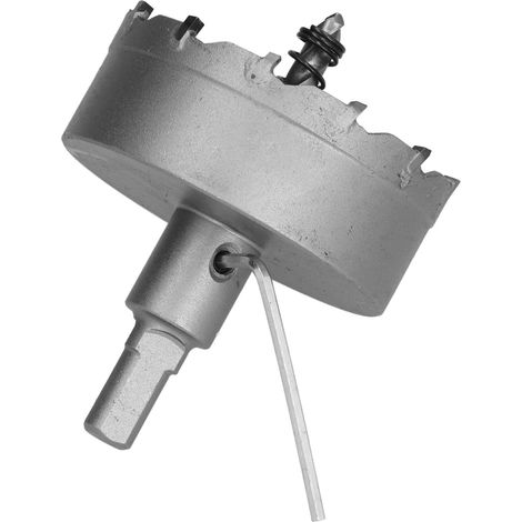 Scie cloche carbure 70mm TCT perceuse métal inox plaque acier robuste trépan ouvreur (1/5)
