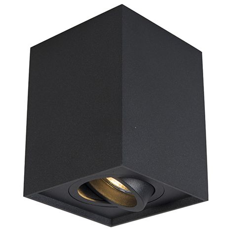Smart Spot Black Adjustable Incl. Wifi GU10 - Quadro Up (1/4)