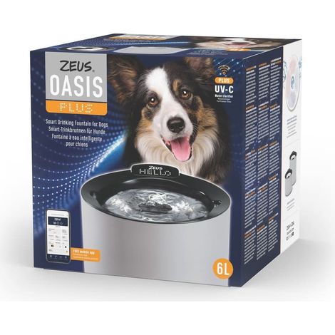 Fuente para perros Zeus Oasis Plus Inteligente