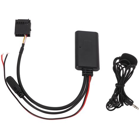 Module Bluetooth sans fil adaptateur câble audio AUX avec microphone de rechange pour Ford Focus, Carnival, Mondeo (1/5)