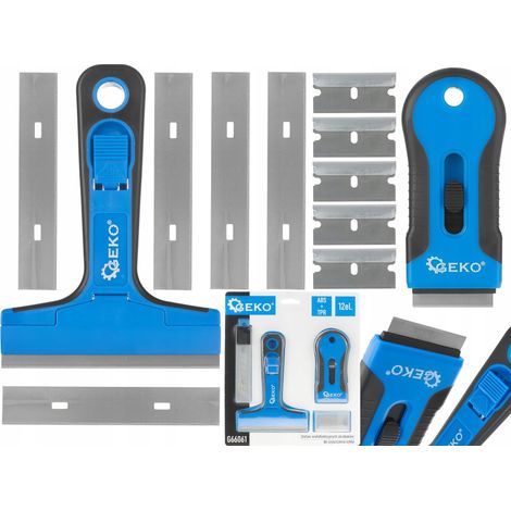 Schaber Set Geko g66061 12 Stück ABS TPR