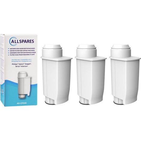 3x Cartouche filtrante compatible Philips / Saeco / Brita Intenza CA6702 (1/4)