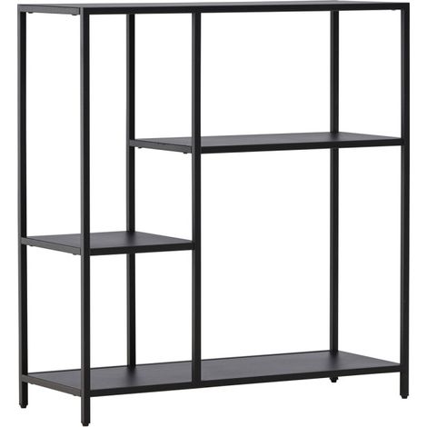 Console en Métal "Puno" 86cm Noir (1/5)