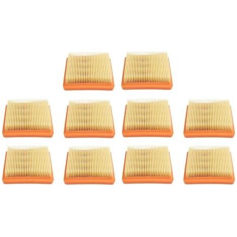 Paquet de 10 filtres à air pour Stihl 4180-141-0300B FS91 FS111 FS131 HT103 HT133 KM91 (1/4)