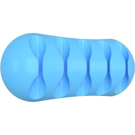 Organisateur de câbles multiple, clip de fixation - Bleu (lot de 2) (1/5)