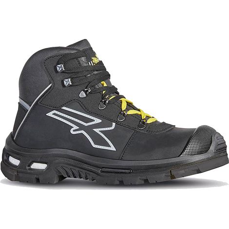 Zapatos de seguridad altos U-Power Silver ESD S3 CI SRC - 41 (EU) - Negro