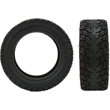 Pneus pour trottinette électrique 90/65-6.5, épaissis, antidérapants et anti-explosion, pneus tubeless pour trottinette électrique de 11 pouces. (1/5)