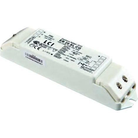 Alimentatore elettronico HID da 20 W per interni LCI EB 20 SL CG