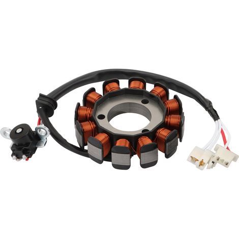 Compatible with the Yamaha YZF-R15 motorcycle stator magneto coil, original part number 2FB/BK7/BK6-H1410, compatible with 2015-2021 models. (1/4)