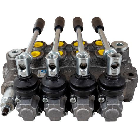 Distributore oleodinamico Ama a 4 leve doppio effetto - 40L (1/5)