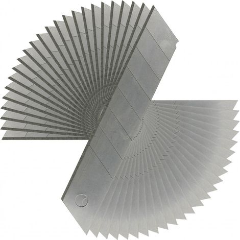 240 Stück Cuttermesser Abbrechklingen Teppichmesserklingen Ersatzklingen 18 mm (1/5)