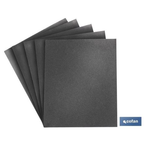 Pack 100 unidades lija al agua grano 600 230x280mm