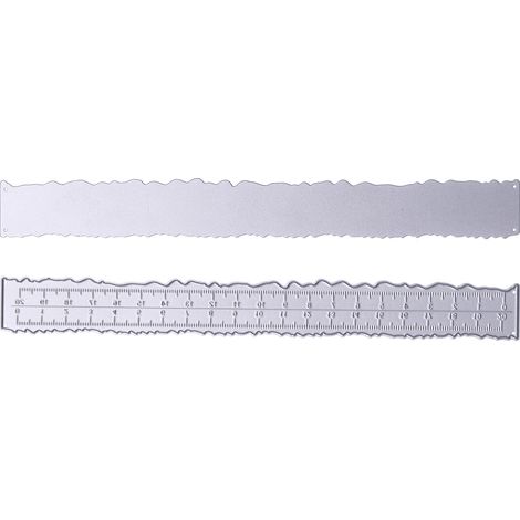 Règles de coupe courbées en métal pour scrapbooking et gaufrage - Accessoires créatifs albums DIY (1/5)