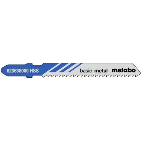 5 LAME X SEGHETTO ALTERNATIVO BASIC METAL 51/2 MM (1/3)