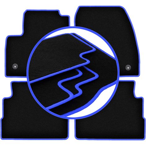 Tapis de sol Carlux bleus pour : Ford Kuga MK2 SUV (2012-2019) (1/5)