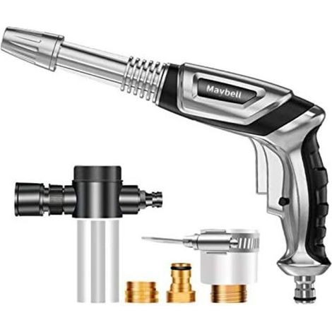 Pistolet d'eau Haute Pression Buse Tuyau d'Arrosage Pistolet Mousse Lavage Voiture Pulvérisateur Tuyau (hose nozzle) (1/5)