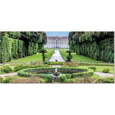 Lupia Quadro Moderno Canvas DEEP 65x143 cm CASERTA - REGGIA GIARDINI