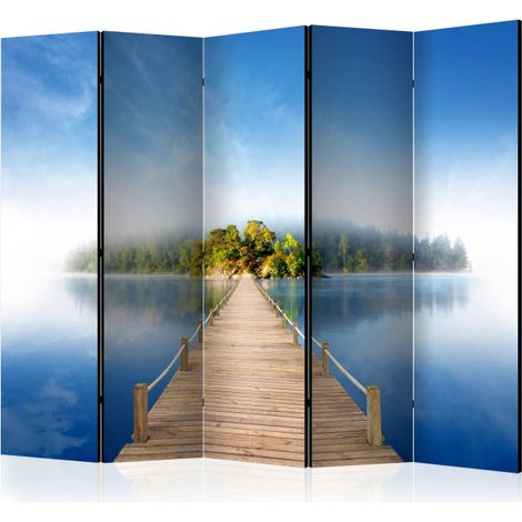 Paravent 5 Volets "Mysterious Island" 172x225cm (1/2)
