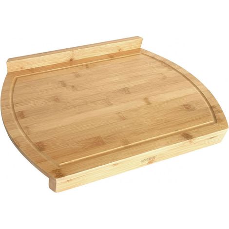 Tabla de repostería de bambú 45x33cm doble cara con borde KINGHOFF KH-1684 (1/5)