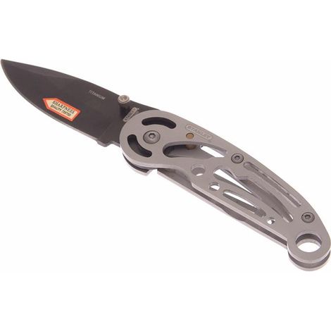 Stanley STA010253 Skeleton Liner Lock Titanium-Coated Stainless Steel Blade 100 g 23 mm