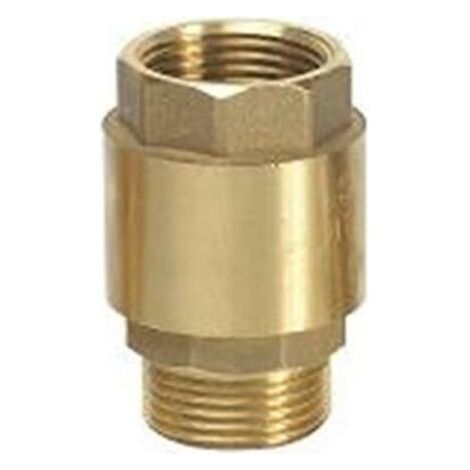 Clapet anti-retour laiton pour eau installation intérieure et extérieure vanne de retenue unidirectionnelle