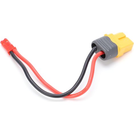 Câble adaptateur XT60 femelle vers JST mâle 18AWG pour chargeur de batterie LiPo B6 (1/5)