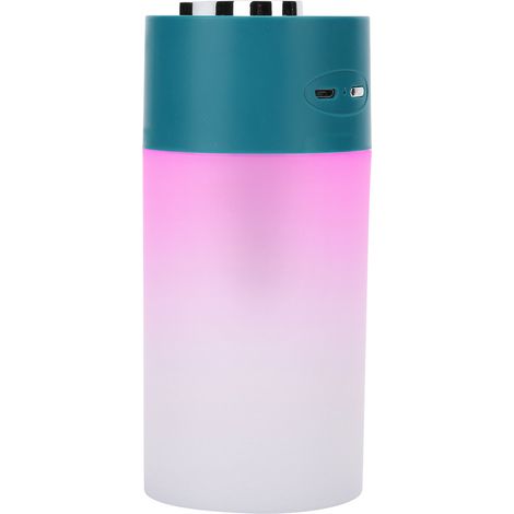 Humidificateur USB silencieux grande capacité diffuseur huiles essentielles pour bureau vert (1/5)