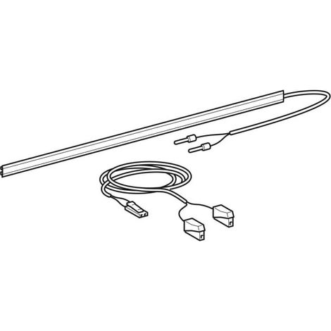 GEBERIT 595170000 Ensemble éclairage inférieur pour option